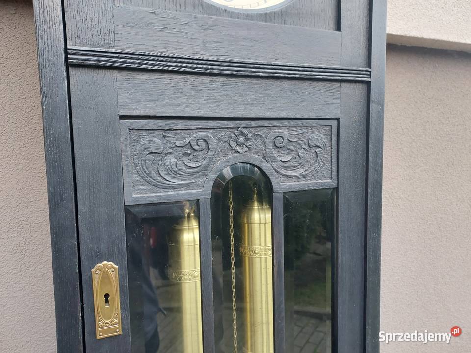 132 Stary zegar podłogowy chłop 215 secesja Tczew