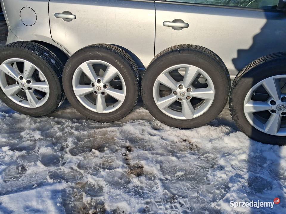 KOLA aluminiowe 17 Nissan lubelskie Chmiel-Kolonia sprzedam