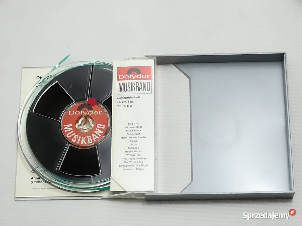 Taśma Magnetofonowa Szpula Polydor Discothque la Biłgoraj