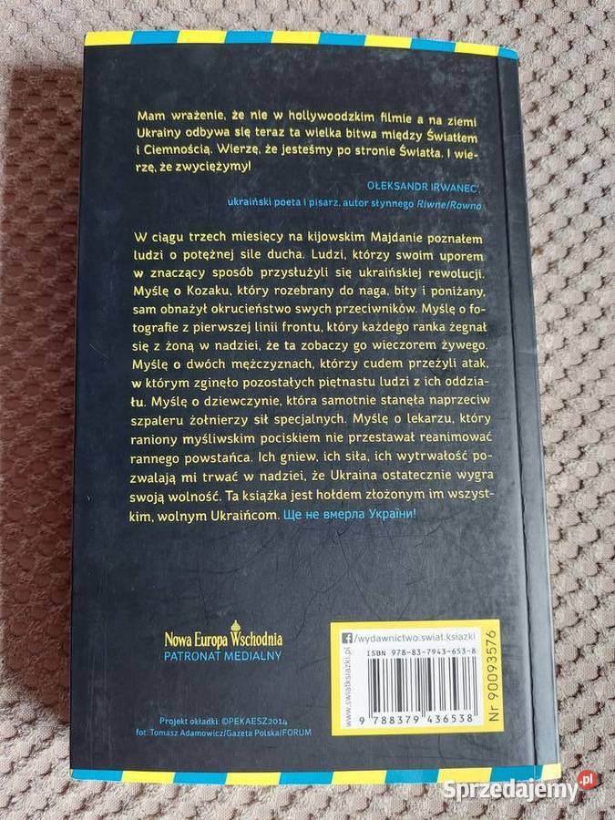 i zejdzie na ich głowy nasz gniew Marcin Wyrwał ISBN 9788379436538 małopolskie Kraków