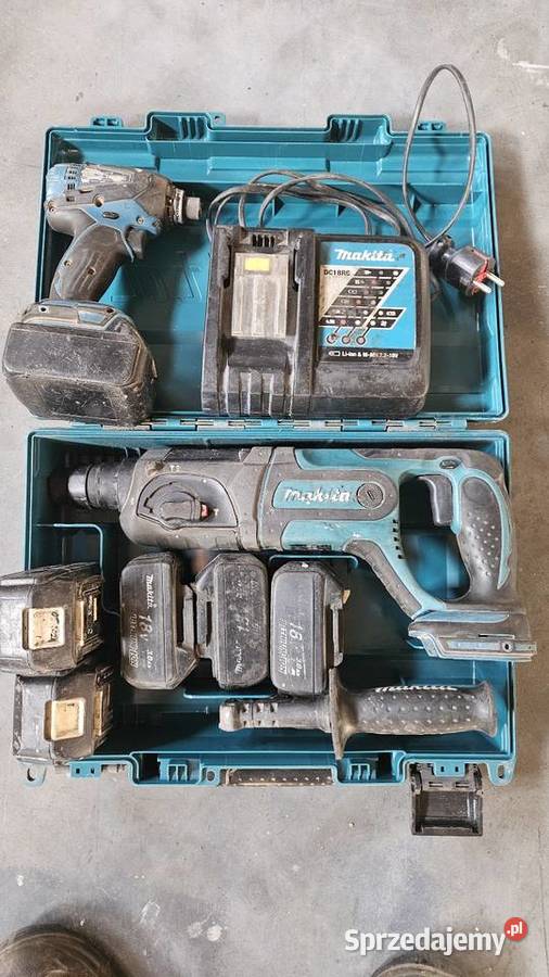 makita baterie 5ah 3 ah wkrętarka młotowiertarka łódzkie Goszczanów