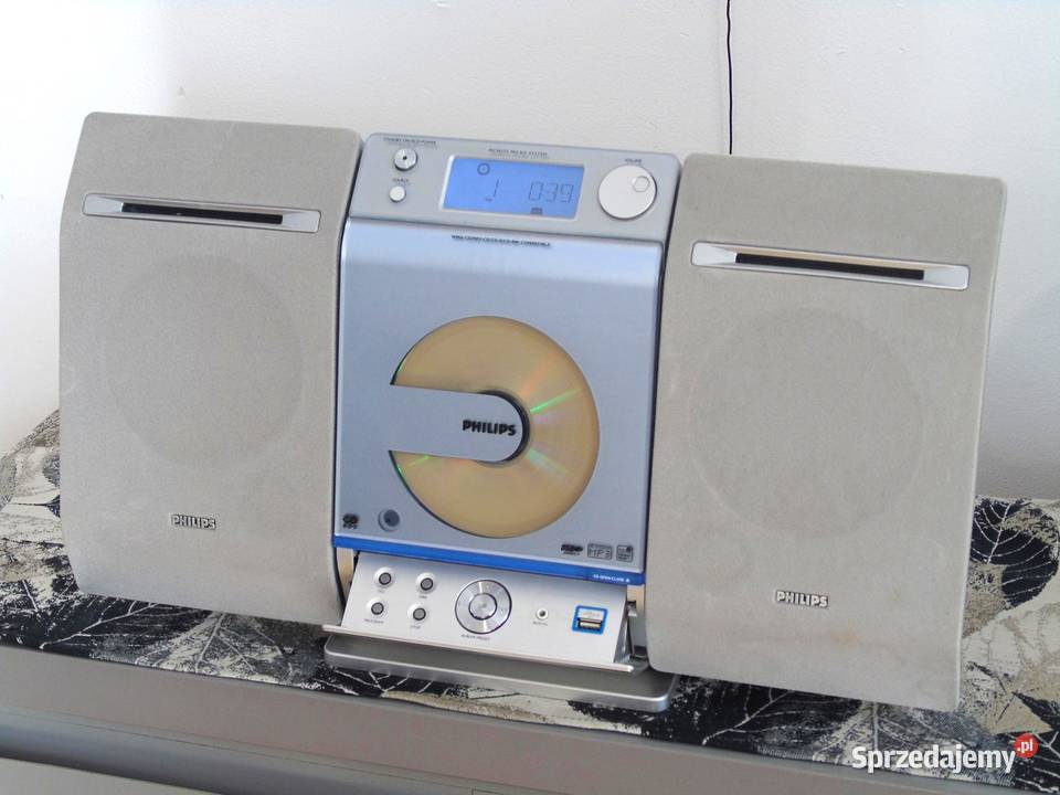 Wieża Philips CD USB mp3 kolumny sprawna DOSTAWA Wieże i miniwieże Jasło sprzedam