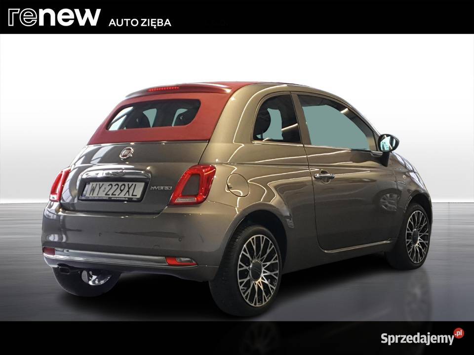 FIAT 500C 10 Hybrid Dolcevita Cabriolet 70 immobilizer śląskie sprzedam