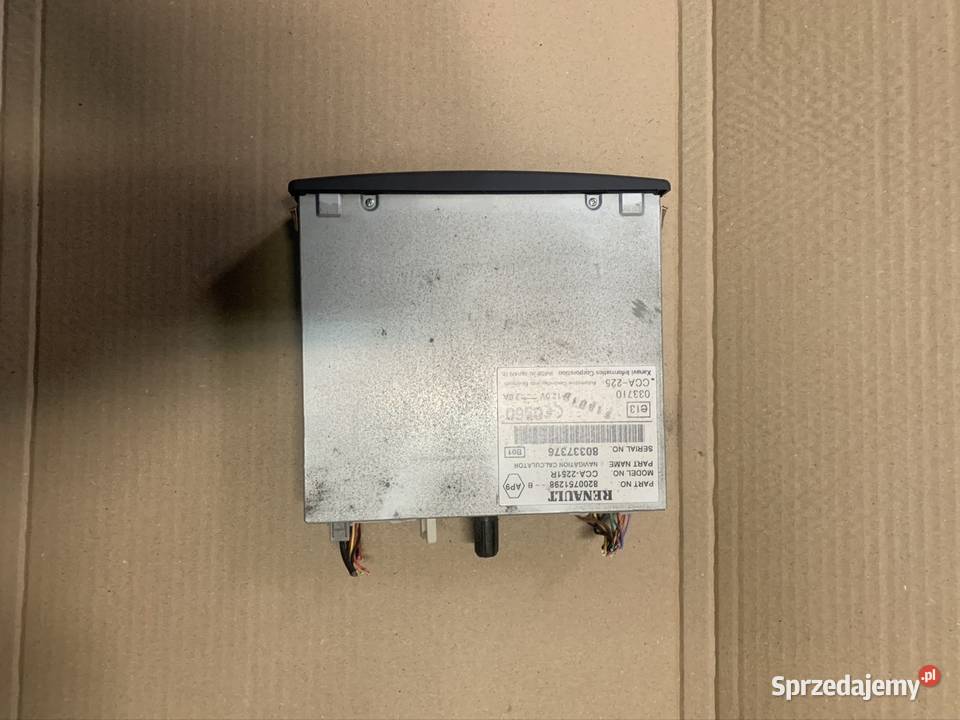 8200751298 czytnik navi GPS renault espace IV 4 osobowe Szczecin sprzedam