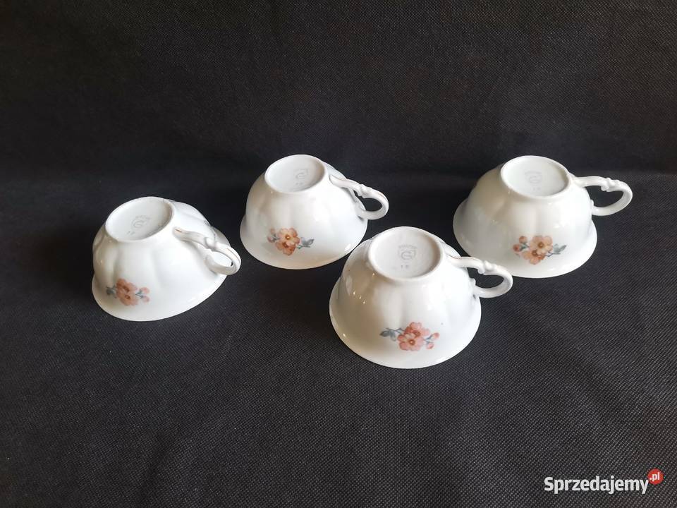 Stara przedwojenna porcelana Giesche filiżanka 4 Siemianowice Śląskie