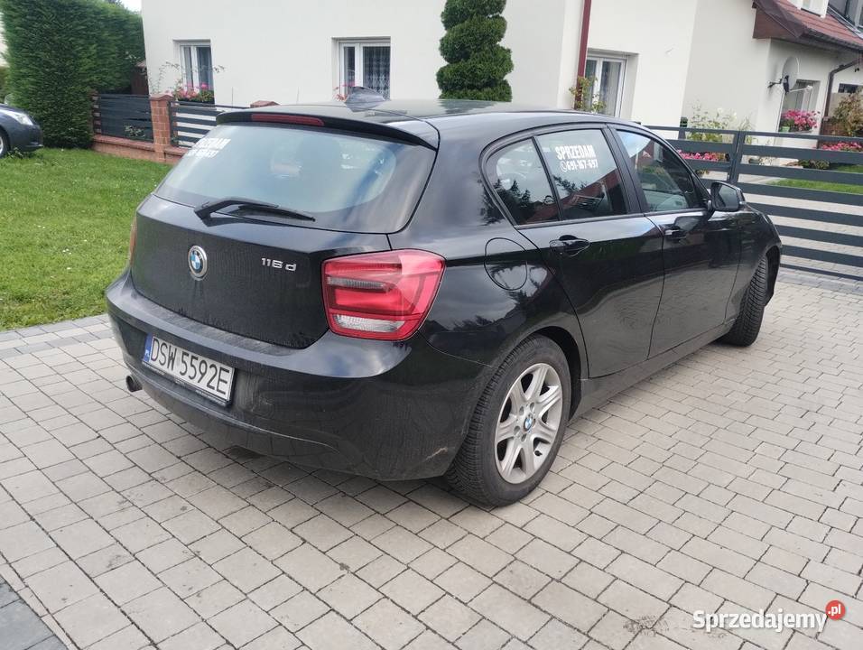 BMW 1 F20 116D Diesel 2012 Seria 1 Świdnica Polska