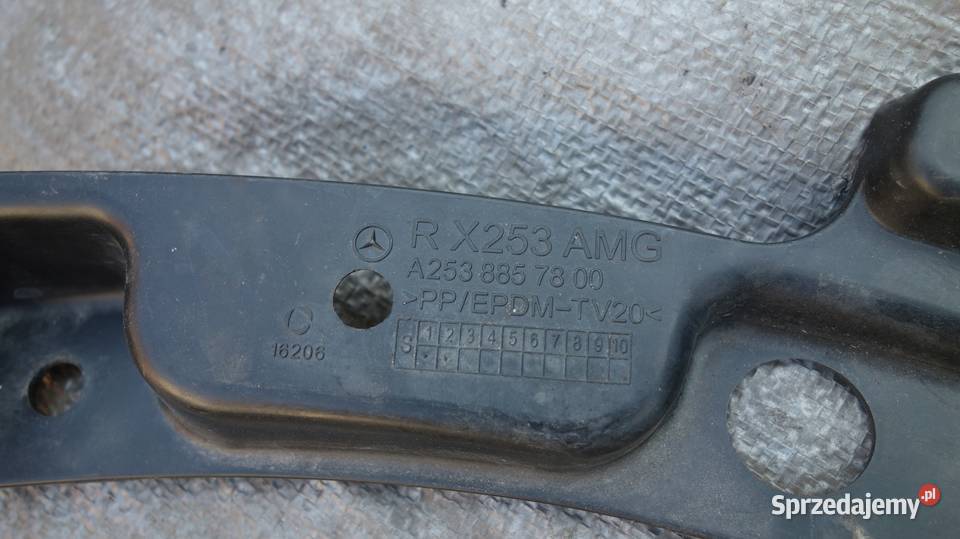 MERCEDES GLC X253 AMG PRAWY ŚLIZG ZDERZAKA PRZÓD Ruda Śląska