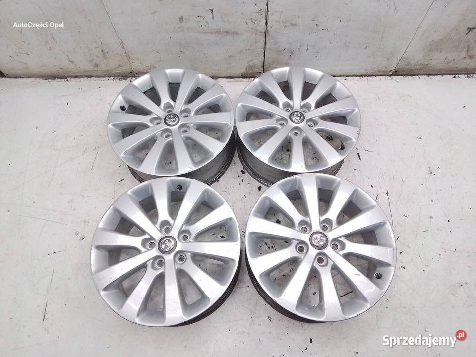 Opel Astra J FELGI ALUMINIOWE R17 5X115 7JX17 Opole Lubelskie