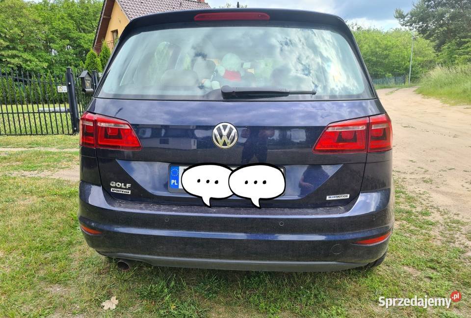 Golf Sportsvan 16TDI nieuszkodzony Steklno
