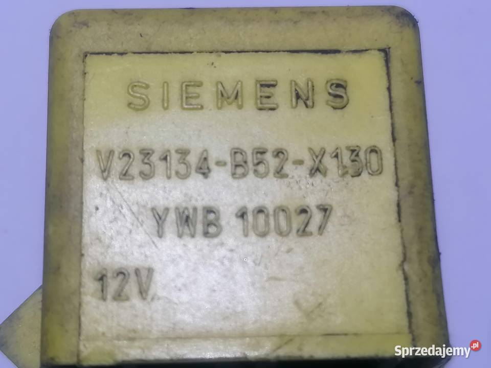 przekaźnik 12V Simens 23134B52X130 Honda Rover Przekaźniki Piotrków Trybunalski