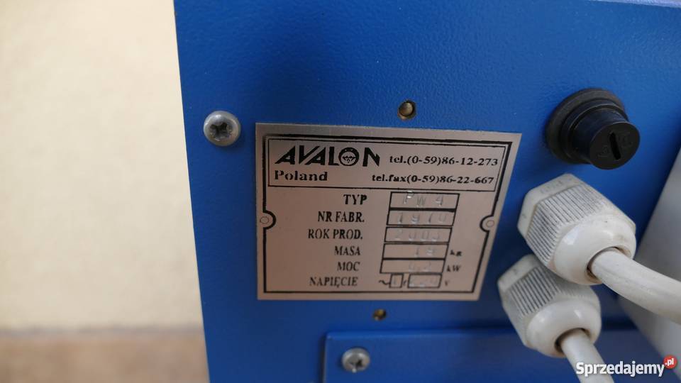 Polerka wirowa Avalon PW4 do szlifowania i Warszawa