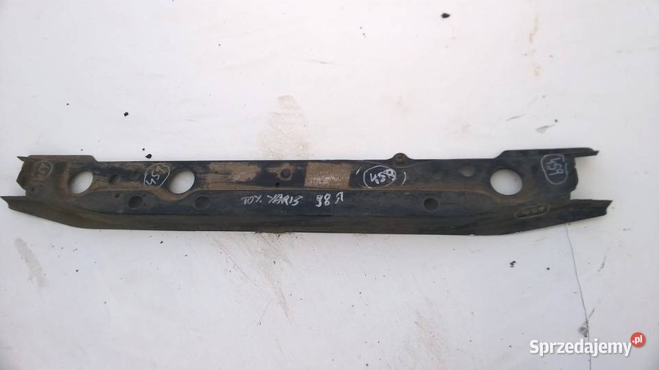 Toyota yaris 1998 2005 wzmocnienie czołowe Karoseria