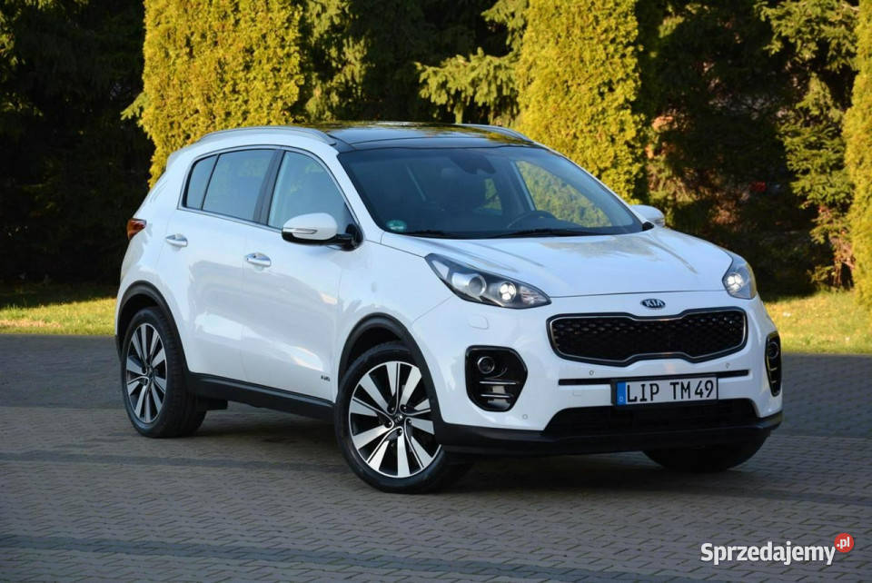 Kia Sportage Biała Perła JBL Panorama Radar ACC nawigacja mazowieckie Ostrów Mazowiecka