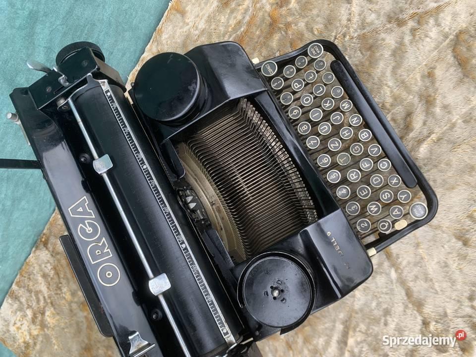 Maszyna do pisania ORGA MODEL 9 łódzkie Łowicz sprzedam