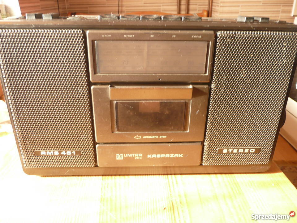 Radiomagnetofon stereo Kasprzak RMS 451 Chodzież