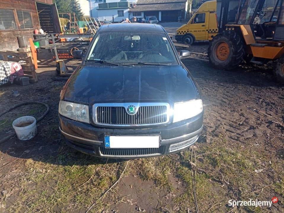 Skoda SUPERB 1 KOMPLETNY przód Zderzak Lampy Tychy sprzedam