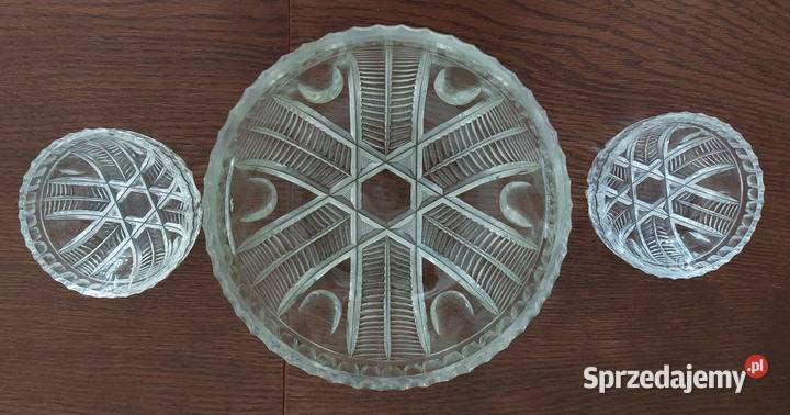 Kryształy PRL zestaw Łódź