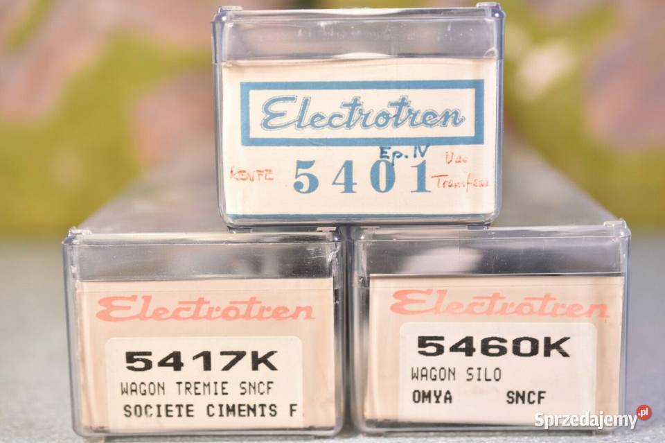ELECTROTREN H0 cementowóz cysterna wagon sprzedam