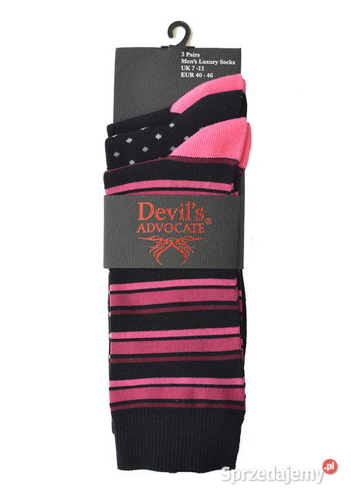 Devils Advocate 3 PARY PREMIUM r 4045 NOWE SKLEP Rozmiar M Bielizna małopolskie Kraków