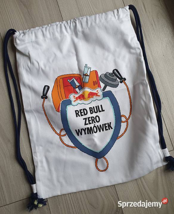Red Bull worek workoplecak materiałowy nowy Pozostałe sprzedam