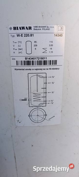 Bojler 220 l Strzelce Opolskie
