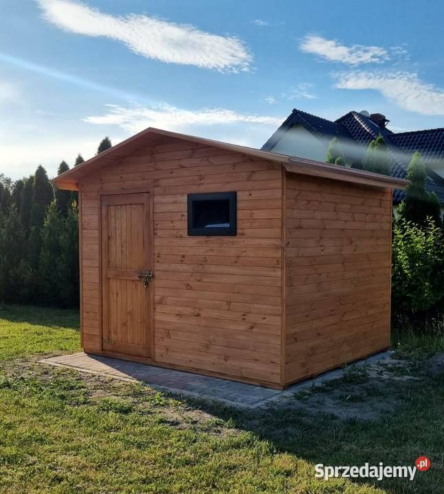 Domek narzędziowy drewniany 3 x 25m domek Kalety