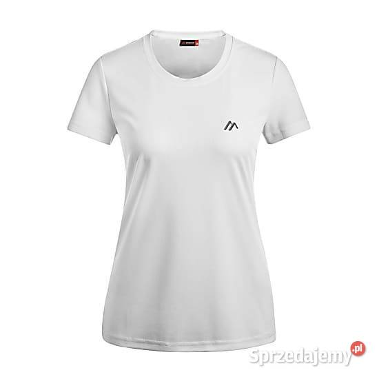 48 Maier sports Biała koszulka rowerowa damska 136