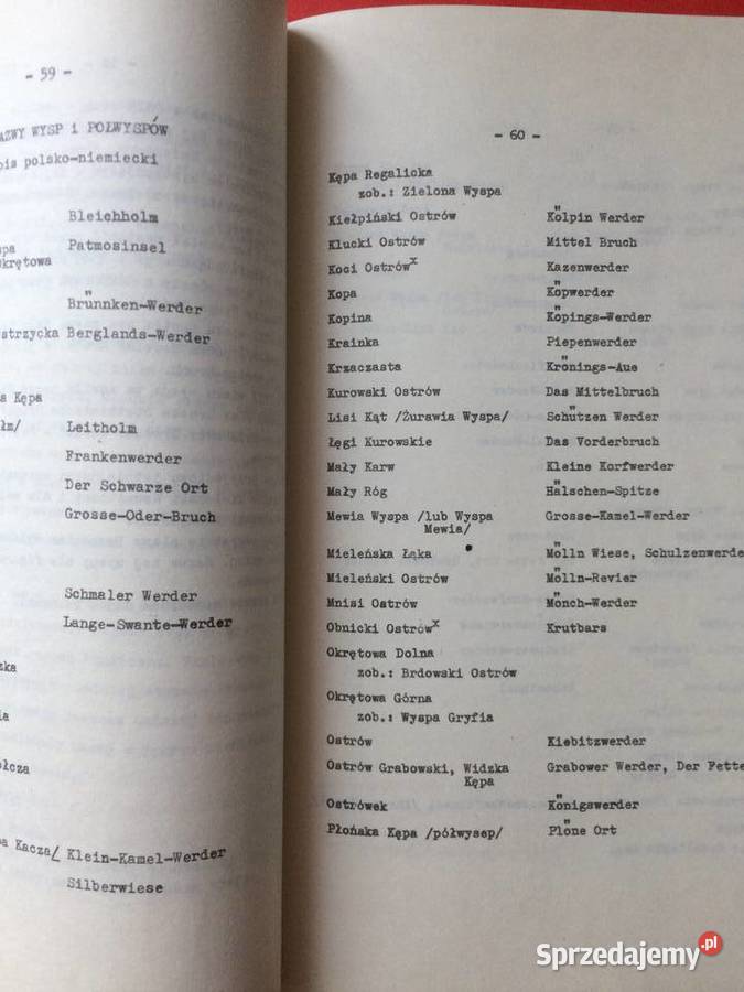 2870 Nazewnictwo Geograficzne Miasta Szczecina Antyki, Sztuka, Kolekcje