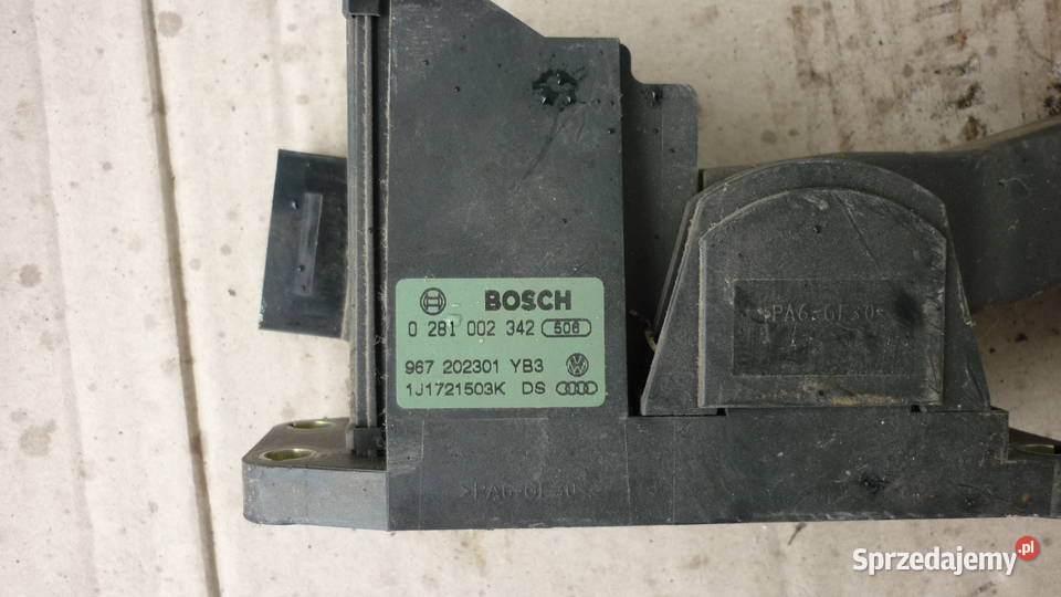 Potencjometr gazu 1J1721503K Golf 4 19 tdi osobowe Kiszkowo