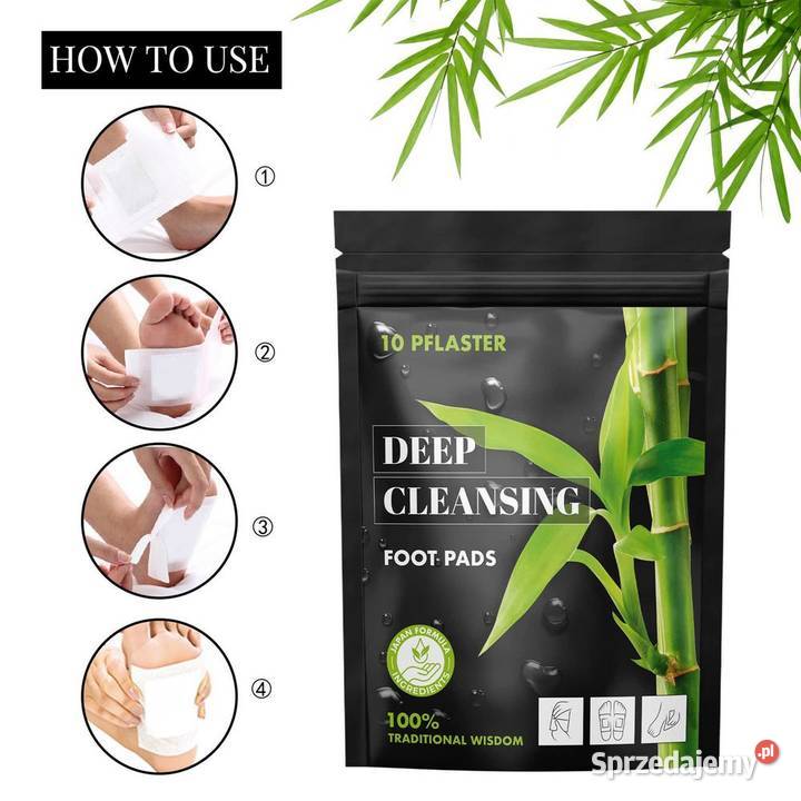 Plastry oczyszczające plastry na stopy mazowieckie Warszawa