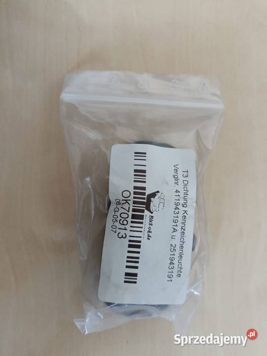 Uszczelka oświetlenia tablicy rejestracyjnej do Ruda Śląska