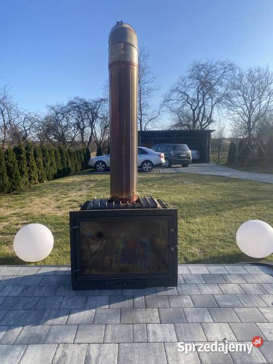 Wkład kominkowy żeliwny z rurą Przemyśl