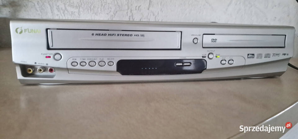 Video magnetowid dvd Funai DPVR5600V VHS CD Międzychód