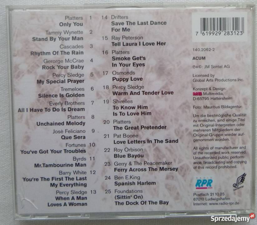 CD składanka Dream time Warszawa