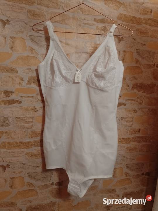 95B 42XL Patricia Białe Body mocno modelujące z 95cm