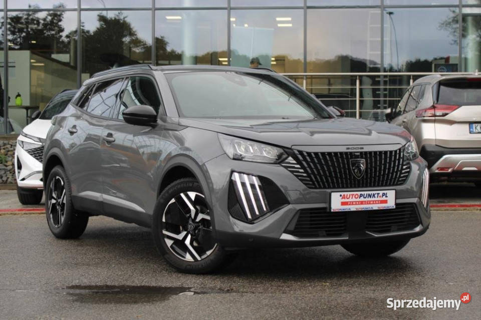 Peugeot 2008 2023r Carplay Półskóry Tempomat 1199cm3 Kraków sprzedam