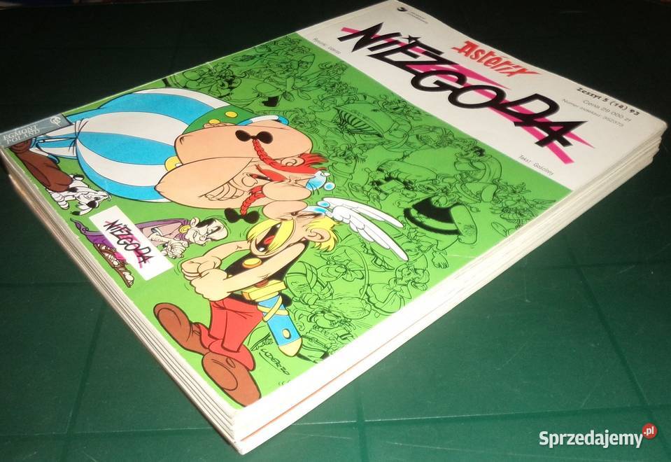 7x komiksy Asteriks i Obeliks 9293 nie Kajko i Rok wydania 1993 podkarpackie