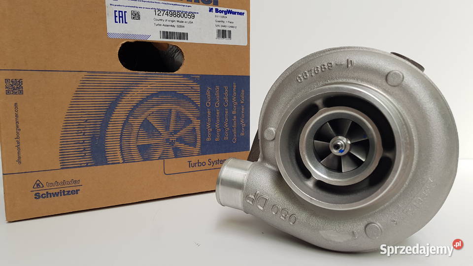 Nowa turbosprężarka SCHWITZER 12749880059 170259