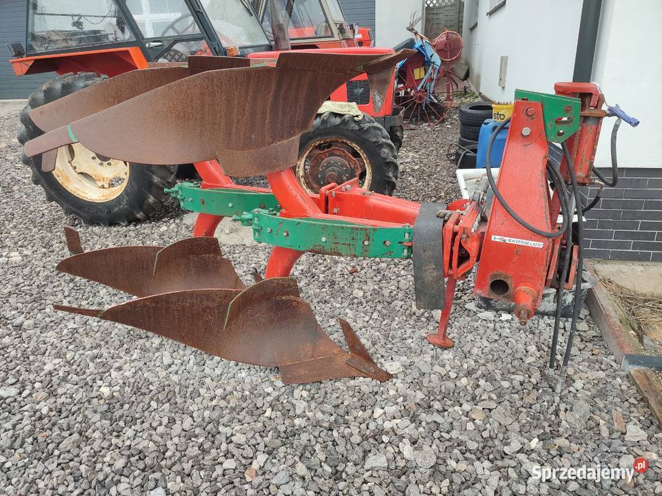 Pług obrotowy kverneland 2 skiby Nowa Słupia sprzedam