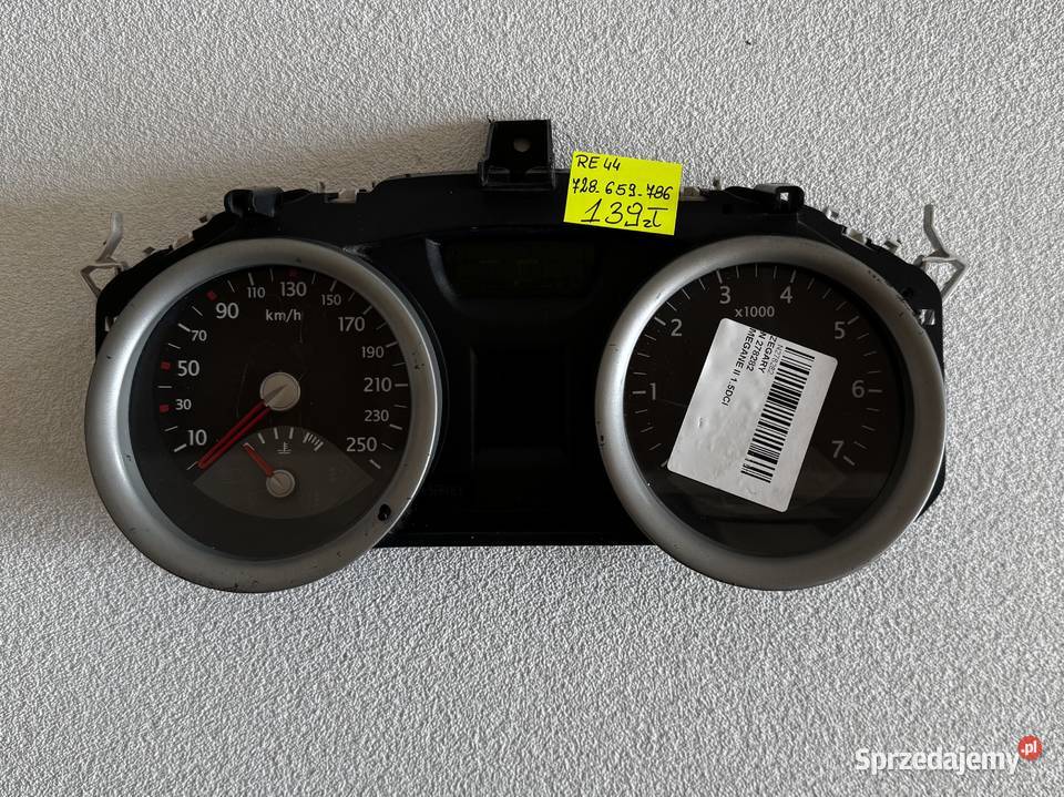 LICZNIK ZEGARY RENAULT MEGANE II 15 DCI