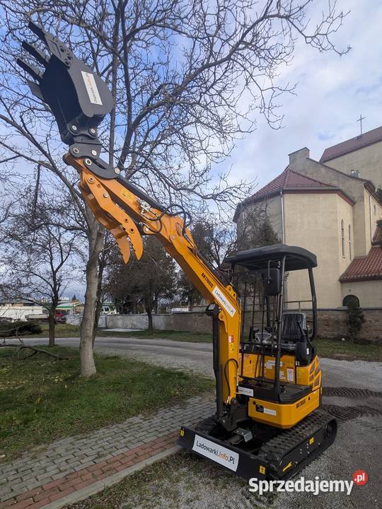Mini Koparka Berger Kraus BK1700JS z osprzętem Koparki Gliwice