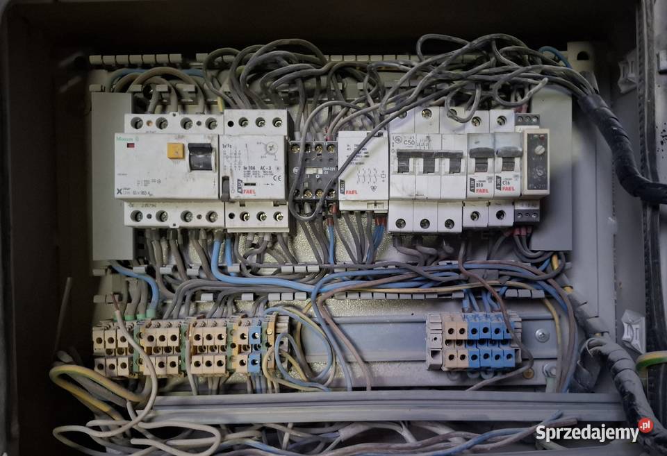 Szafa sterownicza cała na części Produkcja Żuromin