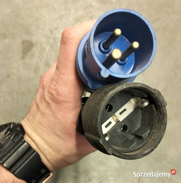 Adapterprzejściówka CEE 16A na schuko 230V różne Pruszcz Gdański