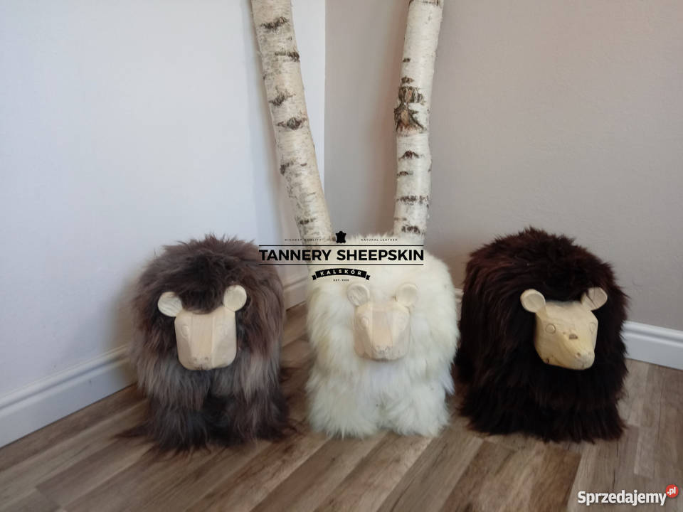 Misie Skóra Owcza Naturalna Podnóżek Niedźwiadek Szaflary