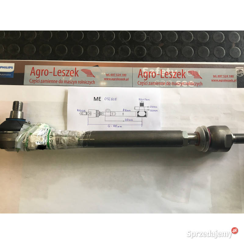 Zestaw końcówki drążka do MERLO 056808 długi Bielsk Podlaski