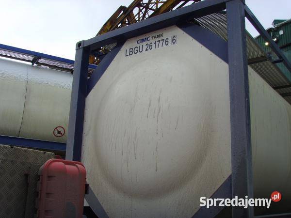 SUPER Kontener 20ft CIMC poj 26 000 litrów L4BN 32400kg Warszawa