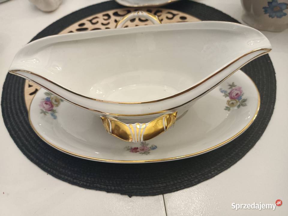 Pięknaróżnastara porcelana z sygnaturami Kępno