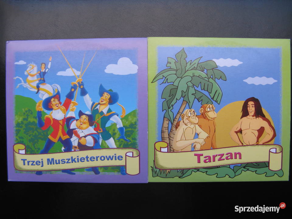Filmy animowane 11 płyt Tarzan Aladyn Guliwer Poznań sprzedam
