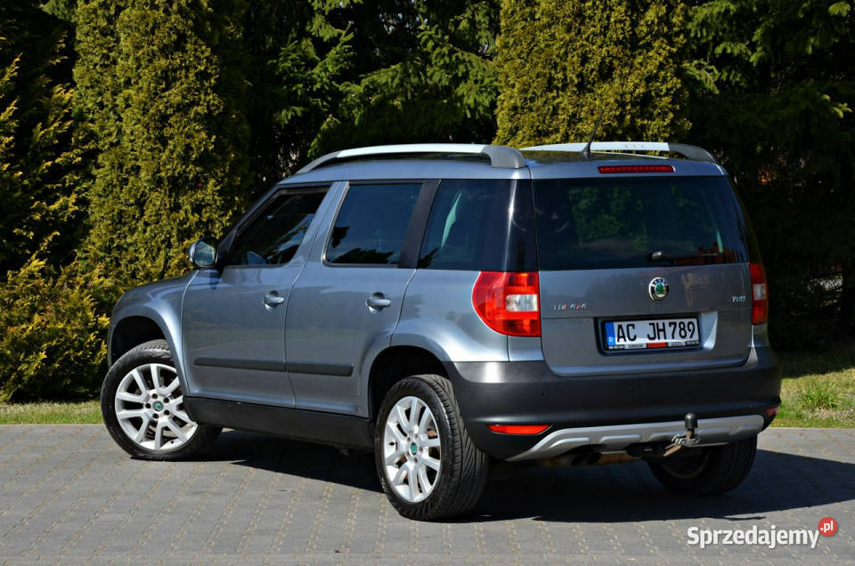 koda Yeti 20 TDI 140 4x4 Super Stan I 2009 wspomaganie kierownicy Ostrów Mazowiecka sprzedam