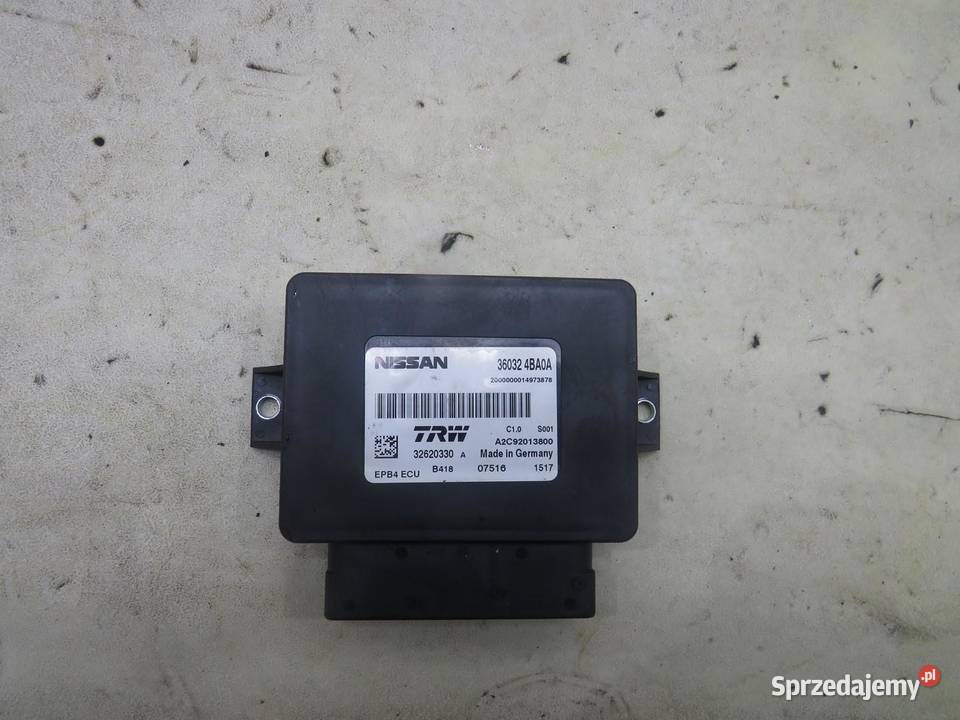 MODUŁ HAMULCA NISSAN XTRAIL III T32 360324BA0A Komputery